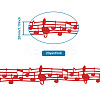 Polyester Grosgrain Ribbon OCOR-TAC0008-23D-9