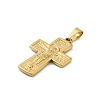 304 Stainless Steel Pendants STAS-P400-11A-G-2