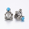 Tibetan Style Alloy European Beads LS-PALLOY-G225-01AS-1
