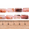 Natural Hematoid Quartz/Ferruginous Quartz Beads Strands G-L655-B02-01-5