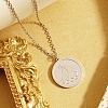 Stylish 304 Stainless Steel Sailboat Pendant Necklace for Women's Daily Wear UV9758-2-1