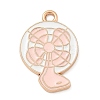 Alloy Enamel Pendants ENAM-A008-11KCG-02-1