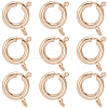 20Pcs Eco-friendly Brass Spring Ring Clasps KK-BBC0027-69A-G-7