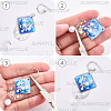 40Pcs 304 Stainless Steel Stud Earring Findings STAS-SC0010-33P-6