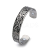 304 Stainless Steel Magnetic Cuff Bangles LS-BJEW-P307-01P-1