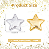 120Pcs 2 Colors Cloth Decorate DIY-HS0001-61-2