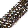 Electroplate Glass Beads Strands LS-EGLA-A034-T8mm-B19-1