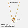304 Stainless Steel Pendant Necklaces for Women FS-WG3C5F5-10-1