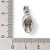 Non-Tarnish 304 Stainless Steel Pendants STAS-Z075-06P-3