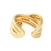 Brass Open Cuff Rings RJEW-A046-03G-3