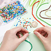 1300~1500Pcs 10 Colors Imitation Austrian Crystal Bicone Beads GLAA-PH0001-63-6