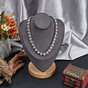 1Pc Heart Zinc Alloy Crystal Rhinestone Cup Chain Tennis Necklaces for Women NJEW-SP0001-06P-3