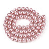 Glass Pearl Beads Strands HY-G002-01C-14-5