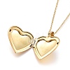 Heart Locket Pendant 304 Stainless Steel Jewelry Sets SJEW-M097-05G-5
