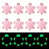 12Pcs Luminous Resin Cabochons RESI-TA0004-55C-1