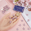 30Pcs Alloy Enamel Pendants ENAM-SC0004-96-3
