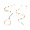 Brass Stud Earring Findings X-KK-S345-066-2