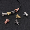 10Pcs 5 Colors Dragon Head Alloy Beads FIND-OC0003-29-4