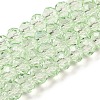 Transparent Baking Paint Glass Beads Strands DGLA-A034-T6mm-D10-1