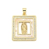 Rack Plated Brass Pendant KK-P270-05B-G-1