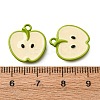 Baking Paint Alloy Pendants FIND-G097-04G-3