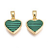 Real 18K Gold Plated Brass Pendants KK-N233-169A-04D-2