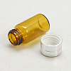 Glass Jar Glass Bottle for Bead Containers X-CON-E003-34x16mm-2