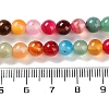 Natural Striped Agate/Banded Agate Beads Strands X-G-Z060-A01-A07-5