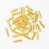 Iron Ribbon Crimp Ends LS-X-E182Y-G-1