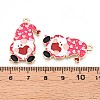 Alloy Enamel Pendants X-ENAM-T022-01D-3