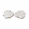 Non-Tarnish 304 Stainless Steel Pendants STAS-F290-24P-2
