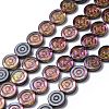 Electroplate Transparent Glass Beads Strands EGLA-L044-K-2