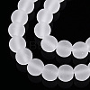 Transparent Glass Beads Strands GLAA-T032-T4mm-MD13-2