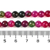 Natural Striped Agate/Banded Agate Beads Strands G-Z060-A01-A17-4
