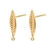 304 Stainless Steel Stud Earring Findings STAS-Z199-03G-02-1