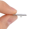 Anti-Tarnish 304 Stainless Steel Stamping Blank Tag Pendants STAS-I311-16B-P-6