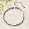 304 Stainless Steel Rope Chain Bracelets for Women LS-BJEW-Q051-04P-1