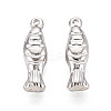 304 Stainless Steel Fish Charms STAS-T069-05P-1