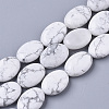 Natural Howlite Beads Strands X-G-S359-006-1