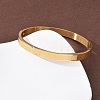 304 Stainless Steel Hinged Bangles for Women BJEW-B161-10G-3