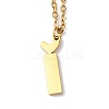 304 Stainless Steel Pendant Necklaces LS-NJEW-H036-02G-I-1