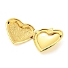 Rack Plating Brass Locket Pendants KK-M263-01G-2