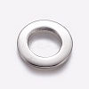 Non-Tarnish 304 Stainless Steel Linking Rings X-STAS-P234-52P-1