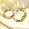 304 Stainless Steel Hoop Earrings for Women EJEW-M068-12E-G-2
