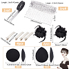 Fingerinspire Gothic Style  Fascinator DIY Kit DIY-FG0005-11-2