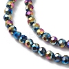 Electroplate Glass Beads Strands EGLA-K015-10E-3