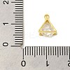 Real 18K Gold Plated Rack Plating Brass Micro Pave Cubic Zirconia Pendants Charms KK-S396-05D-3