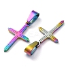 Ion Plating(IP) 304 Stainless Steel Pendants STAS-P253-07MC-2