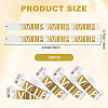 100Pcs Paper Disposable Wristbands BJEW-CN0001-10A-2