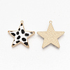Eco-Friendly Cowhide Leather  Pendants FIND-N049-02N-2